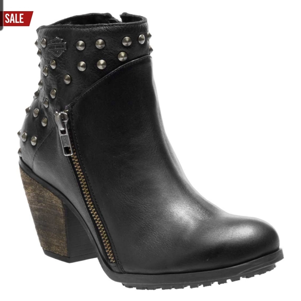 Harley Davidson Wexford Boots Women's Size 9 Black